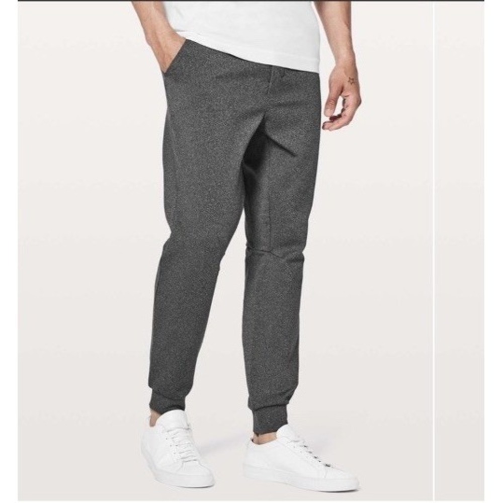 Lululemon Intent Jogger Pants 30" LM5655S Men Sz Medium Heathered Black